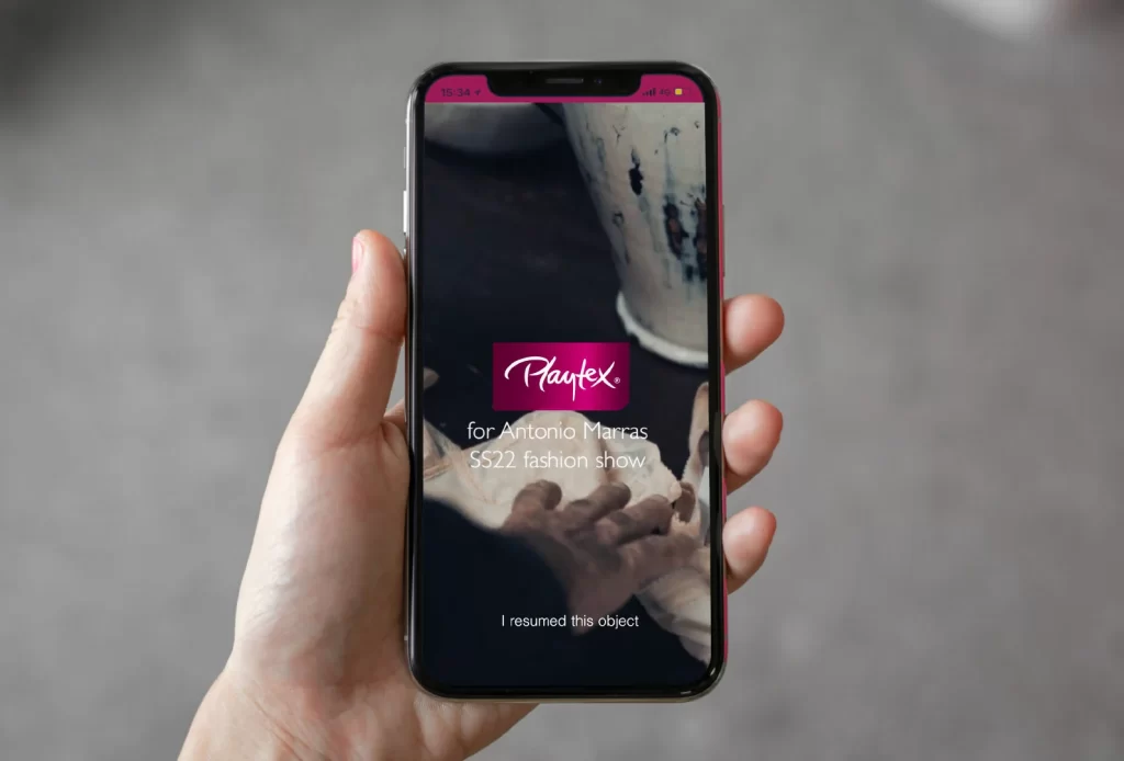 Image from the social media toolkit realized for Playtex and Antonio Marras by Antiorario Creative Agency