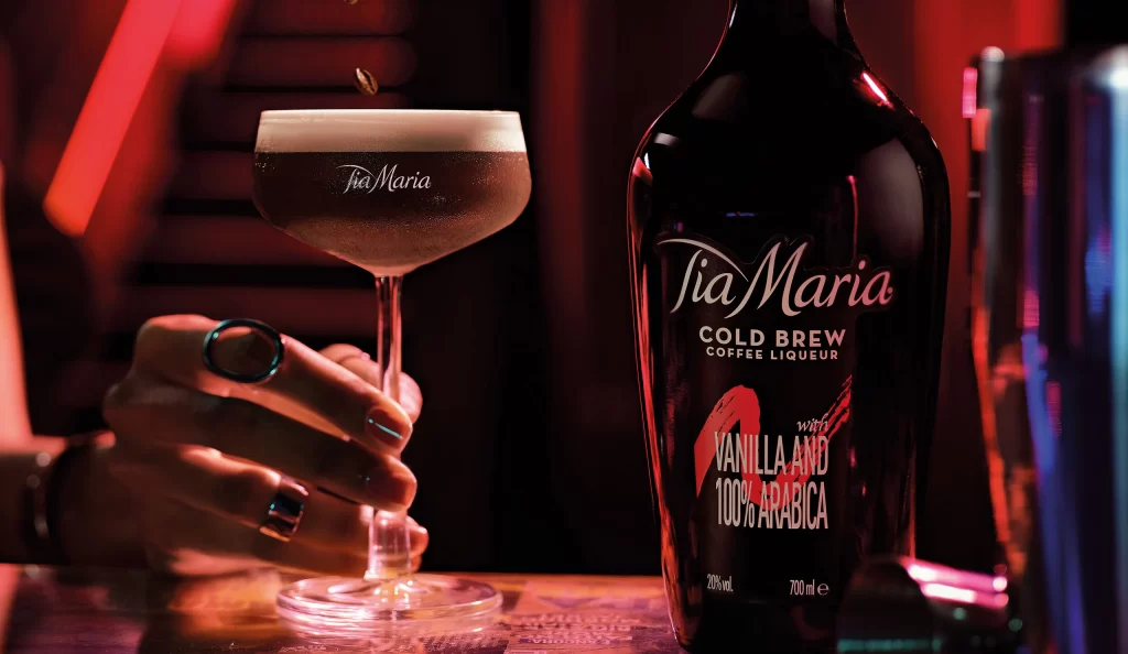 Image from the project realized for Tia Maria by Antiorario Creative Agency. Content design and production - social media content design